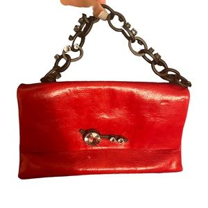 Miu Miu red shoulder bag